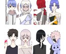 キャラクターデザインできます VtuberからTRPG用キャラシまで色々描きます イメージ3