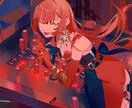 絵柄の振れ幅広めでサムネイラスト描きます キャラの性別不問◎歌ってみたなどの動画用イラストに▹ イメージ8