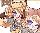 SDイラスト制作いたします ポップで可愛いミニキャライラストを描きます イメージ5