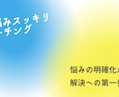 悩みやモヤモヤ、コーチングで一緒にスッキリさせます 【5名終了しました】お話しながら悩みを整理、解決しましょう！ イメージ1