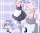 可愛いアイコン・サムネイルイラストを描きます サムネイルや投稿用イラスト等、キャラが目立つイラストを！ イメージ2