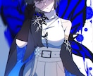 一枚絵を作成いたします キャラクターの表情にこだわっています。 イメージ2