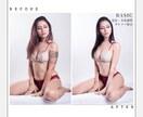 年間レタッチ10万枚！プロのレタッチをお届けします 面倒な【オプション無し♪】２プランよりお選び下さい◎ イメージ9