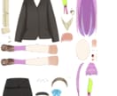 Vtuberキャラデザからモデリングまで制作します Live2Dモデル・パーツ分け　プロが1からお作り致します！ イメージ3