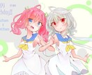 アイコンやヘッダーetc...を描きます あなた専用のイラスト制作致します！お値段の交渉出来ます。 イメージ3