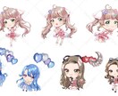 SDキャラクター描きます 可愛いキャラクターデザインにします！ イメージ6