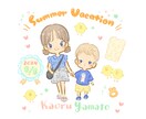 手描き風の可愛い似顔絵お描きします プレゼントにぴったりのゆるかわデフォルメ似顔絵♡ イメージ3
