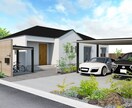 戸建住宅の外観・外構CGパース制作ます 外構施工店・戸建工務店様向け　販売促進・お客様提案用に イメージ3