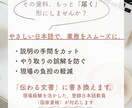 伝わらない不安を解消！各種資料を作成・監修します 日本で暮らす・働く方の言語レベルに合わせ伝わる資料へリライト イメージ2