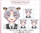 PNGtuberアバターイラスト描きます 音に合わせて口が動く！ PNGTuberになろう！ イメージ8
