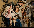 絵画カードLLサイズ3枚セットを郵送でお届けします ココナラ・ブログ掲載300点から御希望の図柄をお選びください イメージ7