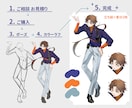 TRPGやゲームで使用できるイラストを制作します 商用利用可！あなただけのキャラクター描きます！ イメージ3