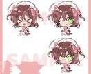 かわいいSD・ミニキャラのイラストを描きます SNSや商用利用可能のSD・ミニキャラのイラストを描きます イメージ2