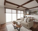 提案で使える内観パース2カット作成します 住宅営業目線で伝わる内観パース作成 イメージ1