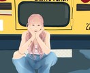 写真を元に繊細でおしゃれなイラスト描きます お気に入りの写真をイラストにして思い出に残しませんか✨ イメージ5