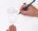 商用利用　ジュエリーデザインスケッチ画お描きします シンプルなデザインでも魅力的に表現します！ イメージ1