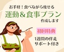 初回特典あり✨お手軽【運動＆食事プラン】作成します 1か月で習慣づくり、3か月で体が変わる続けやすいプラン✨ イメージ1