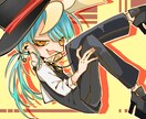 デジタルでミニキャラを描きます パキッとした雰囲気が特徴です！ イメージ2