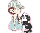 ペットのイラスト描きます 愛犬ちゃんをゆる〜くポップなイラストに！ イメージ10
