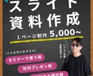 聞き手・読み手に届くプレゼン資料を作成します 【セミナー・プレゼン】など目的や場面にあった企画書＆スライド イメージ1