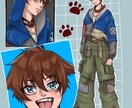 歌ってみた/配信/オリジナルMVをお描きします おしゃれな他にはない色使いをご提案できます。 イメージ5