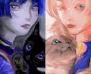 様々な用途・絵柄に対応可能◎イラスト作成いたします 人物(美少女、美少年)・動物・植物、大得意です！！！ イメージ4