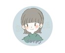 即日納品可！シンプルなアイコンイラスト作成します SNSに使えるゆるっとした似顔絵イラストです♪ イメージ6