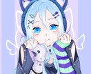 可愛い女の子のSNSアイコン描きます かわいい女の子や雰囲気のある女の子が得意です。 イメージ2