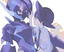 シック/ダークな雰囲気のイラスト作成します 動画サムネ、個人観賞用、その他一枚絵をあなたに合わせて作成 イメージ4