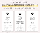 5名限定特別価格｜選ばれる職務経歴書を作成します 3000人以上支援！あなたの魅力が伝わる職務経歴書を納品 イメージ2