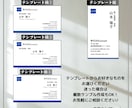 テンプレートから選ぶだけ！シンプル名刺作成します 定番シンプルで伝わりやすい名刺をスピード作成！ イメージ2