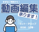 動画編集いたします あなただけのオリジナル動画を制作します イメージ1