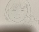 似顔絵とオラクルカードひきます シンプルな似顔絵とオラクルカードのメッセージお伝えします イメージ1