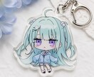 グッズ用・アイコン用SDキャライラスト作ります 同人イベントで販売するアクキー・缶バッジ用のSDキャラを制作 イメージ3