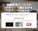 Netflix風に彩るプロフィールムービー作ります 修正無制限◎ 写真素材など、必要情報をお送りいただくだけ！ イメージ3