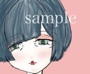 SNSのアイコンに使えます 時間をかけて貴方に合う作品を描きます イメージ4