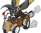あなたのイメージオリジナルの世界観で表現します 他と被らない個性爆発オリジナルイラスト、デザイン！ イメージ2