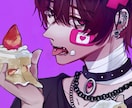 アイコン、ペア画にも◎雰囲気重視のイラスト描きます サムネイル、TRPG、アイコン対応⭕️ イメージ2