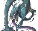 モンスターイラスト制作いたします TRPGなどでご利用いただけるモンスターイラストを制作いたし イメージ5