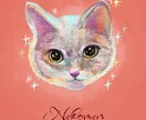 大切なペットの似顔絵を手描き風タッチで描きます 全員特典♪待ち受け画像もお届け イメージ1