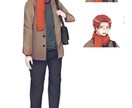 TRPG、VTuberなどの立ち絵・一枚絵描きます 3000円から発注可能。1からデザイン受け付けます。 イメージ2