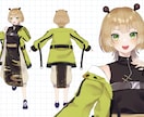 VRoidでオリジナル3Dモデルを作ります Vtuber、VRC等で使える３Dモデルです！商用利用可！ イメージ5
