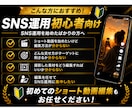 SNSに特化したショート動画を編集します 1万人規模のSNS運用経験を活かした動画編集 イメージ2