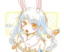 イラスト、アイコン制作を可愛らしい絵柄で描きます まずは画像を見てね！絵描き歴6年以上の私が制作いたします☺️ イメージ8