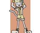 キャラクターの立ち絵イラスト作成します 男キャラ女キャラ獣人も、オリキャライラストお描きします！ イメージ3
