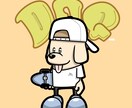 POPでかっこかわいいイラスト描きます ポップなオリジナルイラストでHAPPYをお届け イメージ4