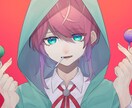 アイコンにも！サムネイルにも！イラスト描きます 顔がいい！あなたのためのイラスト描きます イメージ1