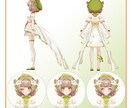 イラスト再現Vtuberさんの３Dモデルを作ります ２Dの魅力をそのまま3Dモデルにします！！ イメージ3