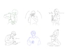 韓国風＊実績2000件以上アイコンイラスト描きます 商用可＊職業別ビジネス似顔絵アイコン・SNS・名刺・ブログ用 イメージ2