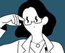 シンプルでフラットなイラスト描きます シンプルでモードなイラストいかがですか？ イメージ6